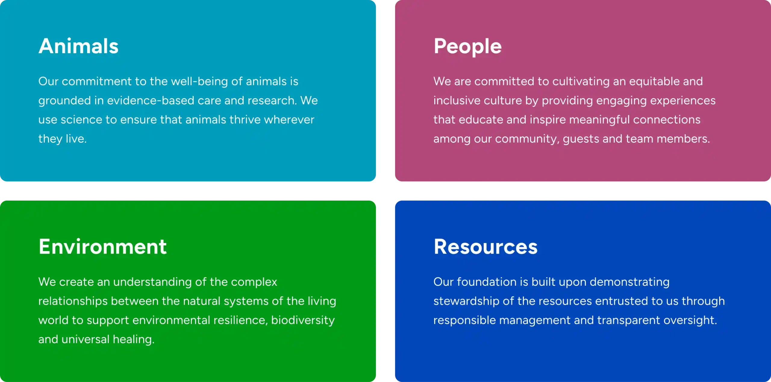 5 Key Commitments About - Belle Isle Nature Center